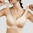 thumbnail image 2 of Lixiuxyad Womens Bras Push up Jelly Fabric Wire Seamless Seamless Comfortable Non Restraining Breathable Sports Bra, 2 of 5