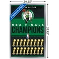 thumbnail image 3 of NBA Boston Celtics - Champions 24 Wall Poster, 22.375" x 34" Framed, 3 of 5