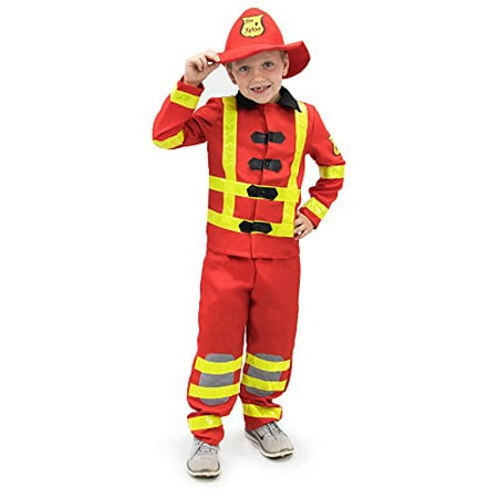 Boo! Inc. Flamin' Firefighter Children's Halloween Dress Up Roleplay Costume