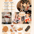 thumbnail image 4 of JOINFREE Toddler House Slippers for Boys Girls Soft Rubber Bottom Sock Shoes Dinosaur, 4 of 6