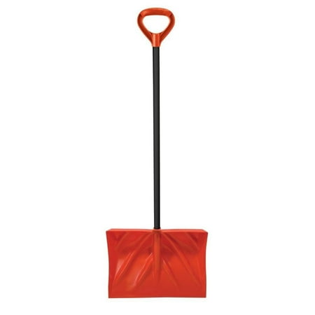 18 in. Combo Snow Shovel with Steel Core Handle, Lightweight and easy to use. Resists sticking snow. By (Best Way To Keep Snow From Sticking To Shovel)
