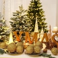 thumbnail image 5 of Adornos de bolas de Navidad de 10/8 cm, irrompibles, para árbol de Navidad, bodas, fiestas, decoración navideña, 12/6 unidades, 5 of 5
