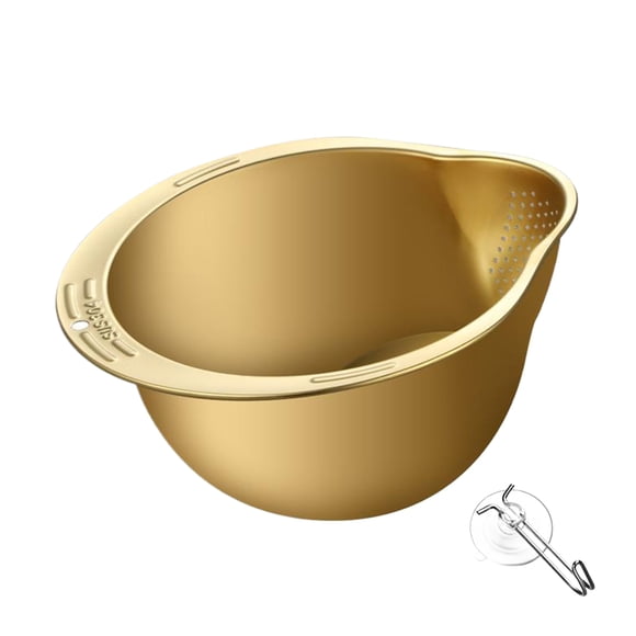 Filtro de limpieza de granos de acero inoxidable Toystoory dorado