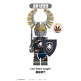thumbnail image 4 of XH Medieval Solider Golden Temple Empire Knight Roman Gladitor Legion Soldiers Bloques De Construcción Figuras Juguete X0348 X0316 X0320, 4 of 4