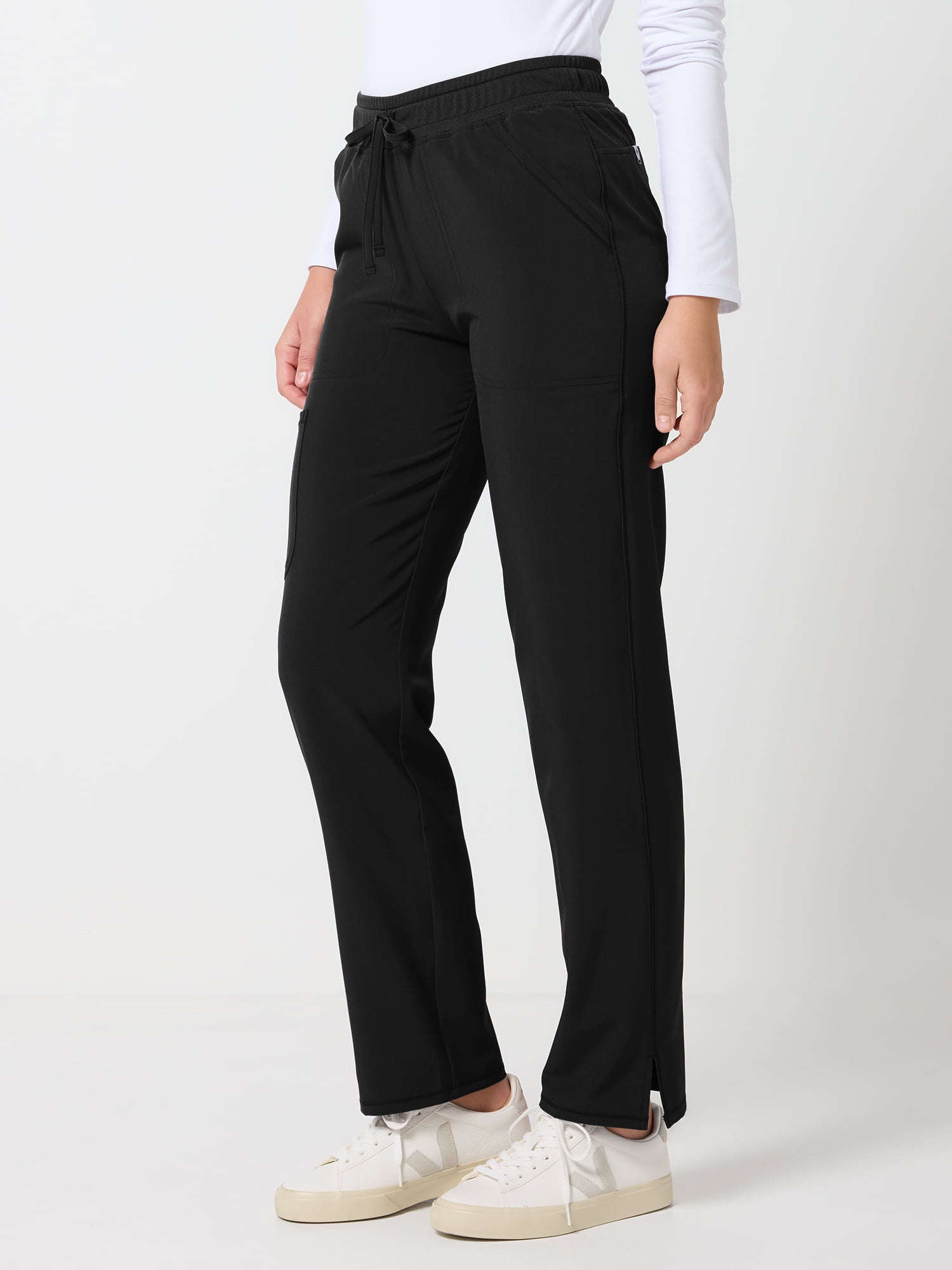 Performance Women's Antimicrobial Drawstring Cargo Straight Leg Scrub Pant, Sizes XS-3XL - image 4