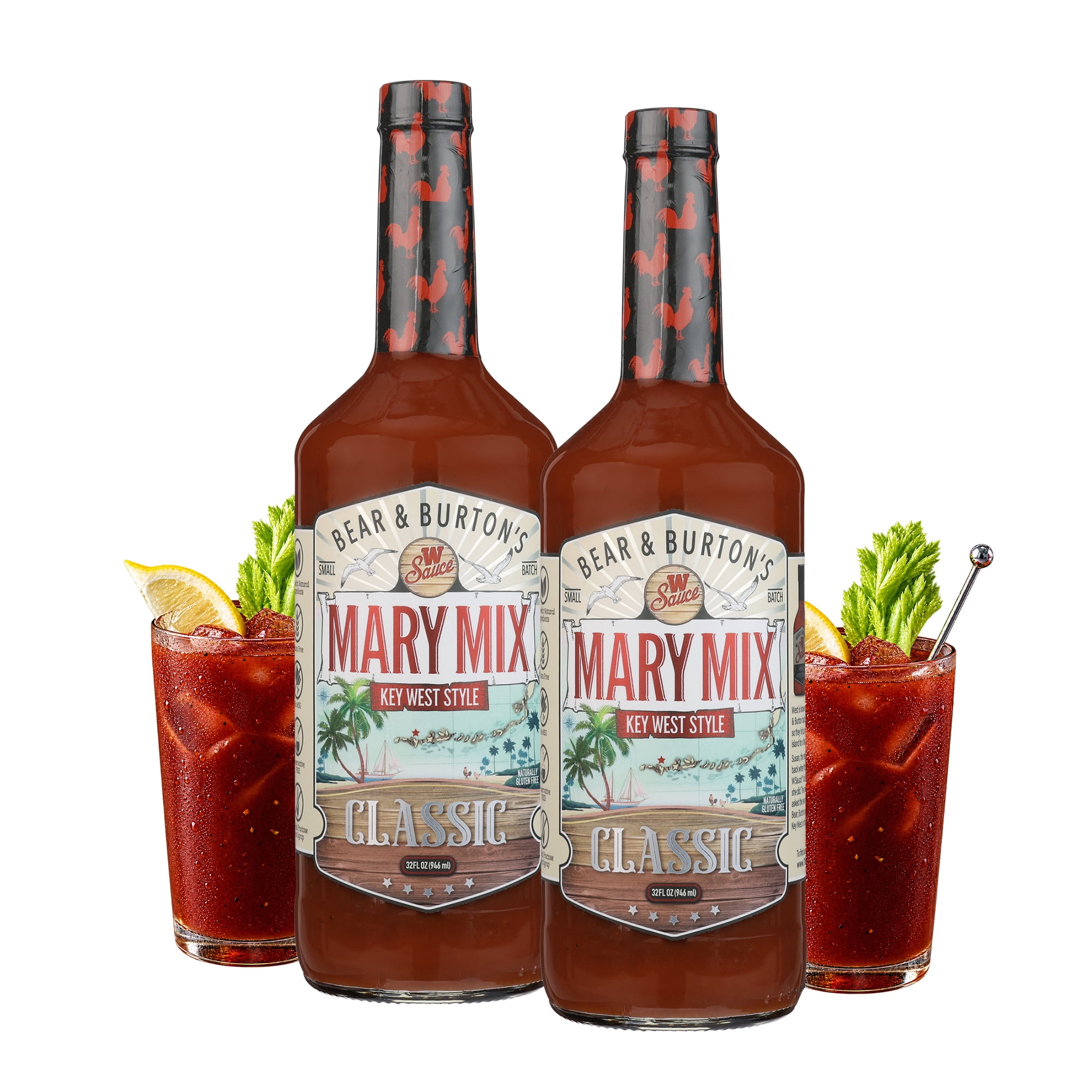 Mr & Mrs T Original Bloody Mary Mix, 1.75 L Bottle (Pack of 6