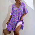 thumbnail image 5 of CIENVNSTG Women's Fashion A-Line Summer Dress - Casual Flowy Dress for Everyday Wear, 5 of 5