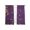 Purple, variant on Purple Starry Sky Star Sheer Curtains 72 Inch Length 2 Panels Set, Vintage Stars Yellow Voile Window Treatment Rod Pocket Curtains Sheers Drapes for Bedroom/Living Room/Kitchen 52"x72"x2
