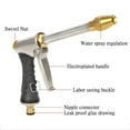 thumbnail image 2 of sruoe Water Hose Nozzle, Washing Water Gun, Pressure Washer Wands, Trigger Thumb Control Garden Hose Nozzle Sprayer, , Rubber Water Nozzle, Water Nozzle for Car Wash Cleaning, 2 of 7
