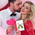 thumbnail image 4 of Valentine's Day Couple Card Set: Fun Handwritten Love Cards + Envelopes Creative For Expressing Love Holiday Greetings Stationery., 4 of 8