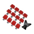 thumbnail image 2 of QualitChoice Football Shoe Spikes Boot Studs Replacement Complete Set For All Standard 85mm Threaded Boots Friends Red 8mm 11mm, 2 of 6