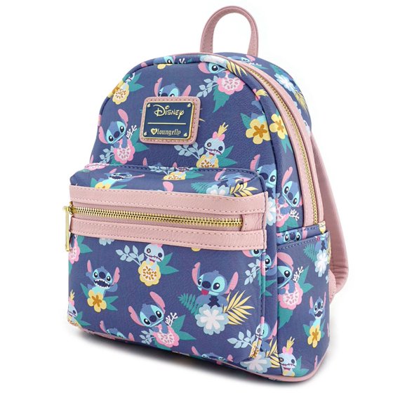 Loungefly Loungefly Disney Lilo & Stitch Scrump Doll Floral Fashion