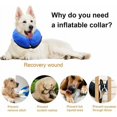 thumbnail image 2 of Arcisei Classic Collars Inflatable Dog Collar, Cone Pet Collar After Injuries & Surgery, Adjustable Pet Protective Collar - S, 2 of 5