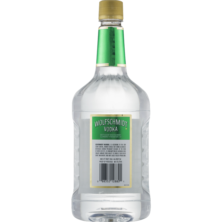 Wolfschmidt Vodka, 1.75 L PET Bottle, 40.0% ABV - Walmart.com