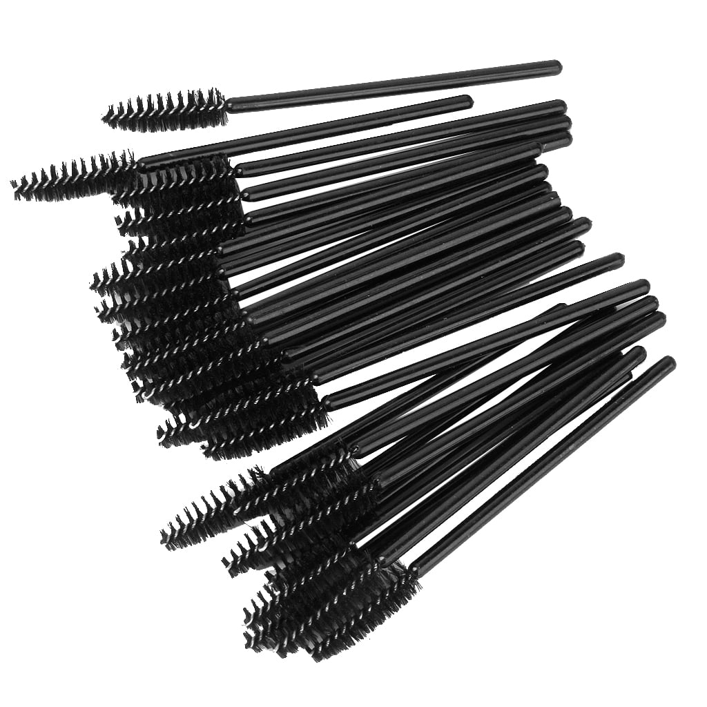 Bulk 25PCS Disposable Eyelash Make Up Cosmetic Applicator Brushes