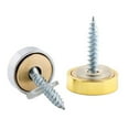 thumbnail image 3 of 12 tapones de rosca de acero inoxidable de 16 mm para espejo decorativo con tornillos., 3 of 8