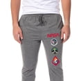 thumbnail image 2 of NASA Men's Retro Spacelab D-1 Logo Sleep Lounge Jogger Pajama Pants, 2 of 5