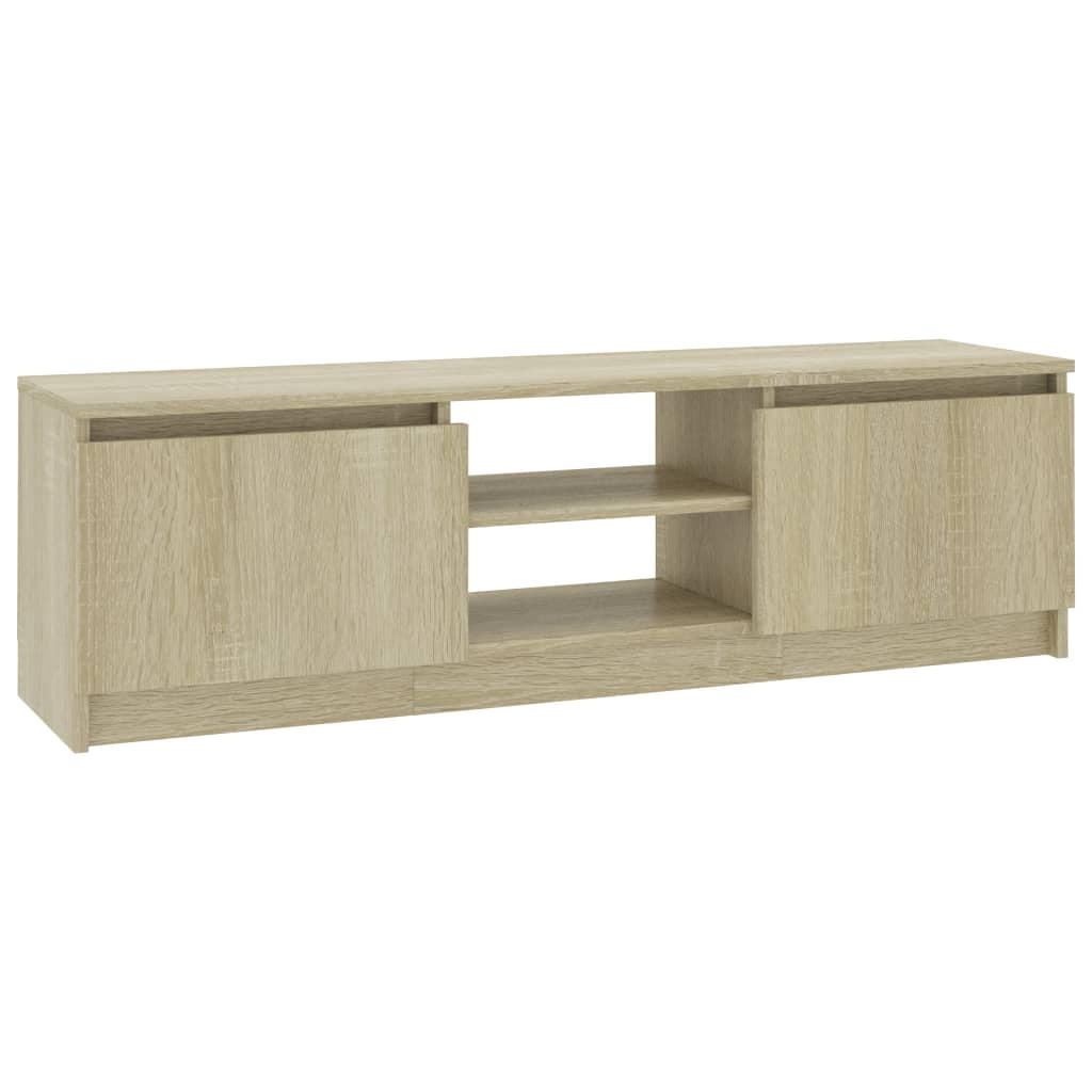 Lowestbest TV Stand, Entertainment Center Media Console Table with 2 Doors and Open Shelves Lowestbest TV Stand, Entertainment Center Media Console Table with 2 Doors and Open Shelves