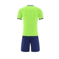 thumbnail image 4 of Fnooota Boys Athletic Outfit Sets, 2 Piece Running Short Sleeve Summer Activewear Clothing Sets Green Size 9-10 T, 4 of 5