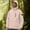 Pink, variant on DPTALR George Men's Winter Thick Hooded Jacket Fleece Lining Windproof Army Green Big and Tall Men M