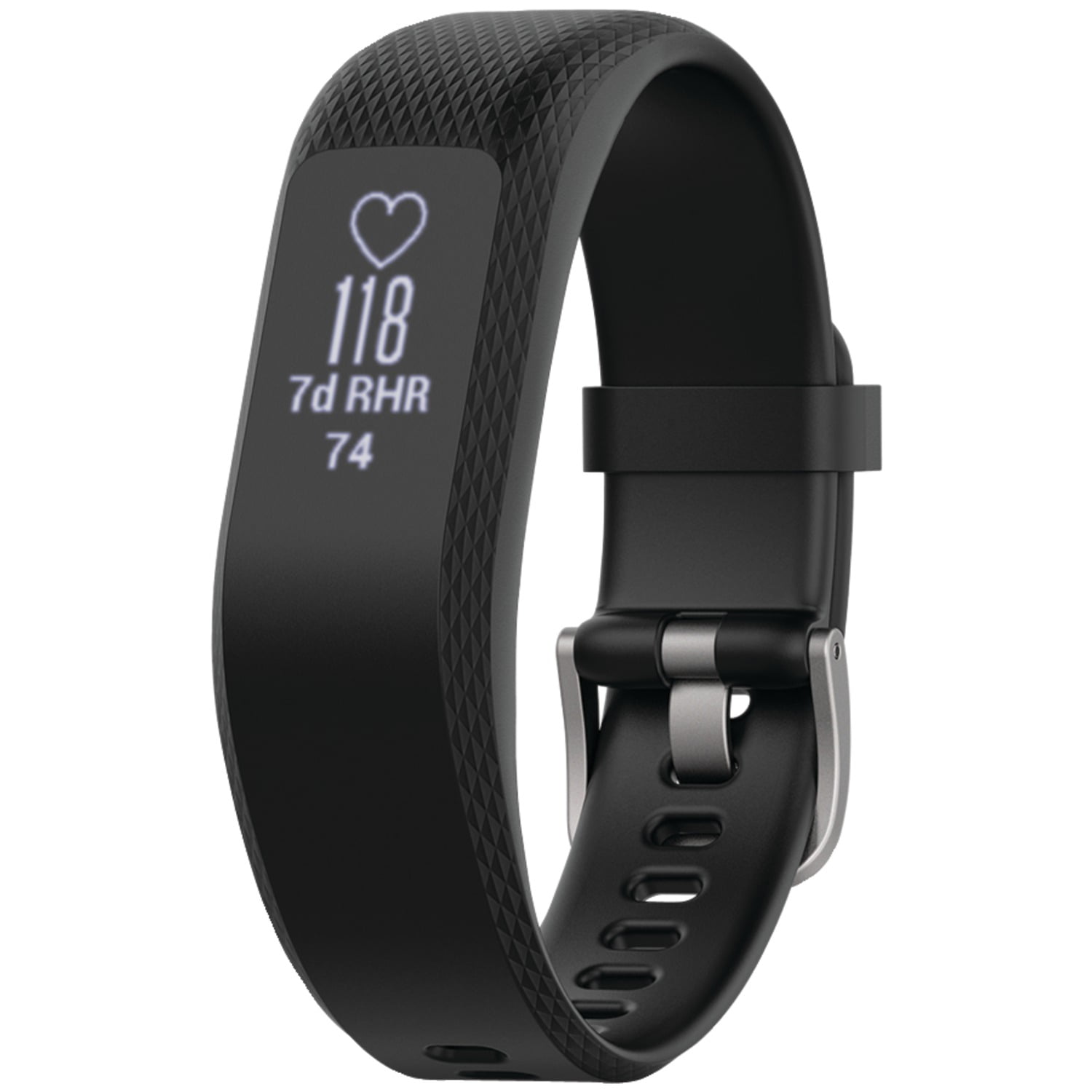 Details about   Fitbit Alta HR monitor B408SGYL Activity Tracker Graphite Blue Gray Silver Large 