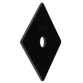 

2PC National Hardware National Hardware N800-221 Indio Decorative Washer 9/16 inch 0.108 in Thick Black Steel