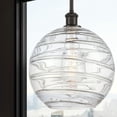 thumbnail image 2 of Innovations Lighting  Athens Deco Swirl - 1 Light 12" Stem Hung Mini Pendant Oil Rubbed Bronze, 2 of 2