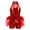 Red, variant on Aiihoo Kids Girls Sleeveless Mesh Splice Shiny Sequins Dance Leotards Ruffles Tulle Jumpsuit Jazz Gymnastics Unitards Light Blue 12