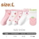 thumbnail image 2 of L 5 pares de calcetines para niñas pequeñas de malla de princesa de algodón suave calcetines de vestir para niños, calcetines finos de primavera y verano, 2 of 5