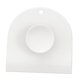 thumbnail image 5 of Cepillo de limpieza de fregadero de silicona duradero con espátula y ventosa de fácil almacenamiento. Blanco, 5 of 9