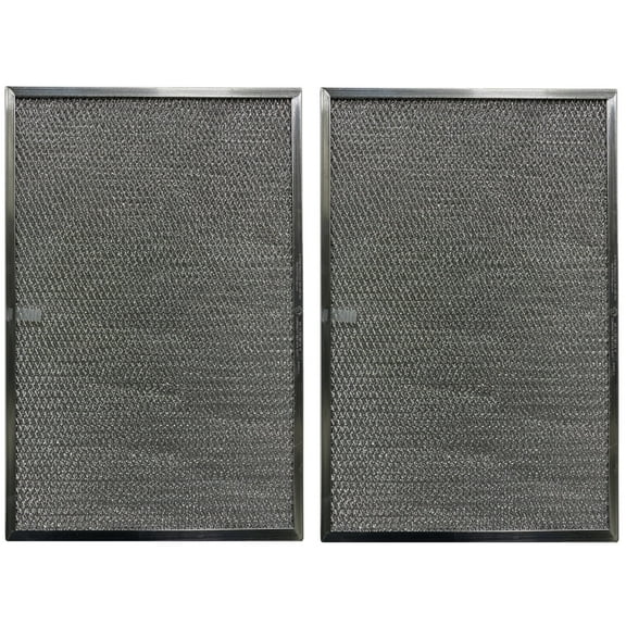 Air Filter Factory 11-7/8 x 17-11/32 x 3/8 Aluminum Grease Filters 2-Pack