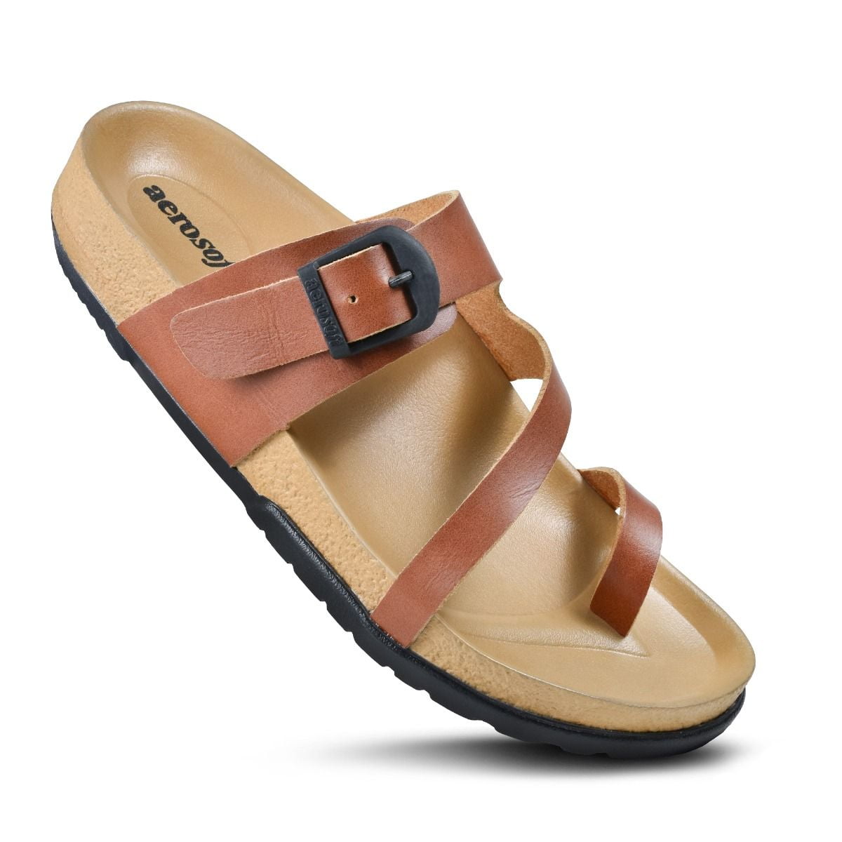 Aerosoft - Aerosoft - Trini Casual Fashion Comfortable Strap Slip On Sandals for Women - Walmart 