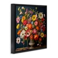 thumbnail image 2 of Stupell Industries Bohemian Harmonious Garden Bouquet Black Floating Frame Canvas Art, 18 x 18, by Lazar Studio, 2 of 8