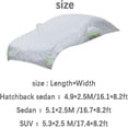 thumbnail image 2 of Car Cover Hail Protection Padded, 2025 Upgraded Hail Protector Car Cover, Durable Snowproof Waterproof Windproof Sun Uv Protection, Hail Cover for SUV/Sedan/Hatchback Sedan (Hatchback Sedan), 2 of 7