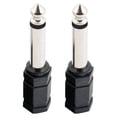 thumbnail image 1 of Adaptador jack 6.5 a jack mono 3.5 Adaptador audio jack 6.35 a 3.5 hembra (2 piezas), 1 of 5