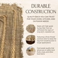 thumbnail image 4 of Sac en Toile de Jute Réutilisable Multi-Usage y Pouces Sac de Course pour Pommes de Terre 23 Pouces Adapté pour Usage Extérieur pour Légumes et Jardinage Sac en Toile de Jute, 4 of 5