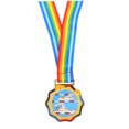 Hemoton Swimming Medals Gold Award Medals First Place Trophy with ...