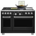 thumbnail image 2 of 48 Inch Smart Professional Dual Fuel Range with 6 Sealed Burners, Double Oven, 8.25 Cu. Ft., 2 of 5
