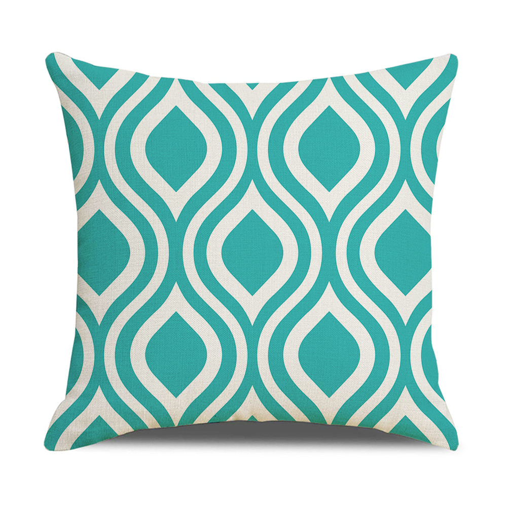 Pillowcase Modern Decorative Outdoor Linen Square For Sofa Sofa Beds