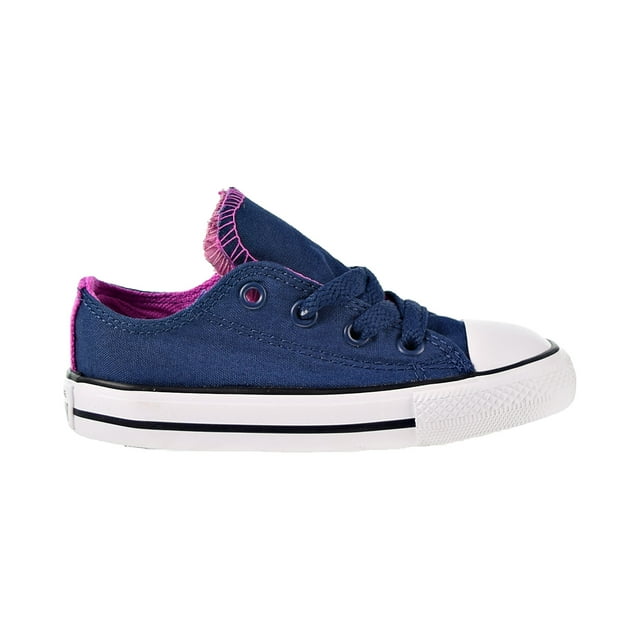 Converse Chuck Taylor All Star Double Toddler OX Toddler's Shoes Navy 760001f