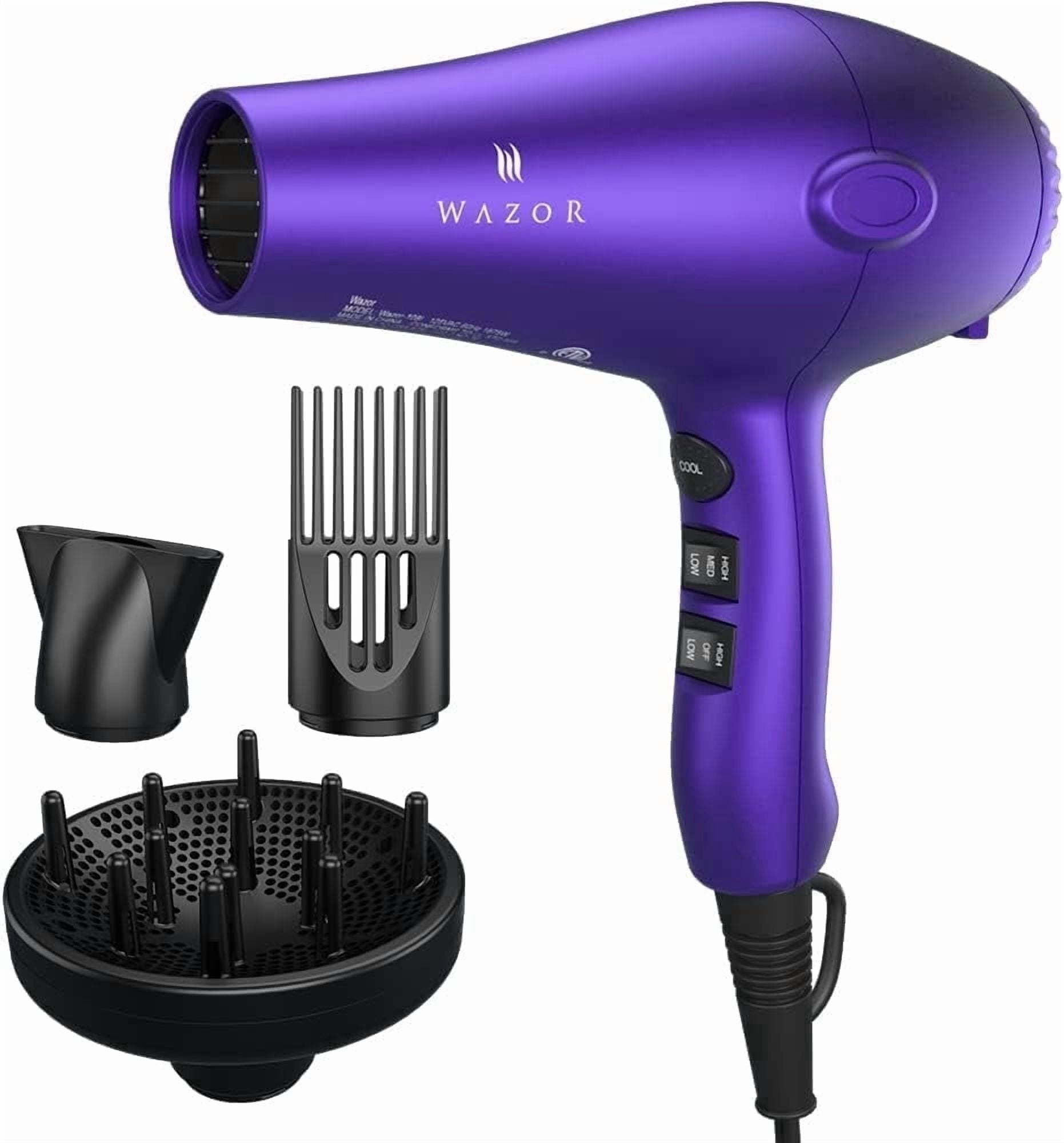 Sentryse Ionic Hair Dryer, 110,000 RPM, Gold, Quiet Lightweight