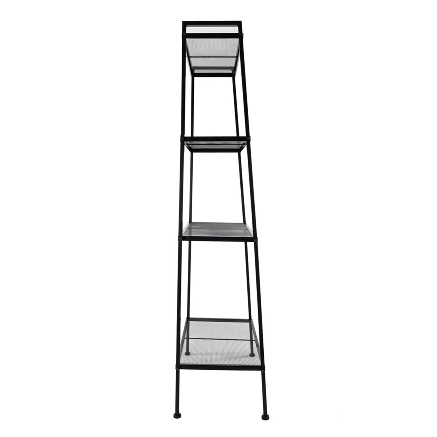 Hommoo Furniture,Modern and Minimalist Widen 4 Tiers Bookshelf,Suitable for Homes and Offices,Black