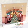 thumbnail image 4 of Tarjetas emergentes de felices fiestas: felicitaciones navideñas en 3D hechas a mano, notas de Feliz Navidad, regalos para amigos y familiares, 4 of 5