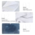 thumbnail image 4 of Haosy 2 Pack Kitchen Wash Cloths with Hanging Loops Absorbent Absorbent Quick Drying Hand Towels, Vintage Gothic Skull, 4 of 7