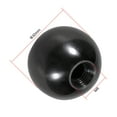 thumbnail image 2 of Uxcell M8 Female Thread 30mm Dia Plastic Machine Handle Ball Knob Black 4 Pack, 2 of 5