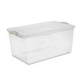thumbnail image 1 of Sterilite 62L Latch Box, Mint, 1 of 2
