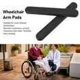 thumbnail image 3 of Reposabrazos Acolchados Para Silla De Ruedas, Soporte , 1 Par De Almohadillas Para Brazos Resistentes A La Abrasión, Cómodas Para Reemplazo, 3 of 7