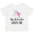 thumbnail image 3 of Inktastic Godmother Loves Me Unicorn Girls Girls Toddler T-Shirt, 3 of 5