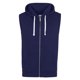 thumbnail image 1 of AWDis Just Hoods - Sudadera / chaqueta con capucha sin mangas Modelo Sleeveless hombre caballero (Marino Oxford), 1 of 2