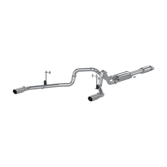 MBRP 2015 Ford F-150 5.0L 3in Cat Back Dual Split Rear Exit AL Exhaust System